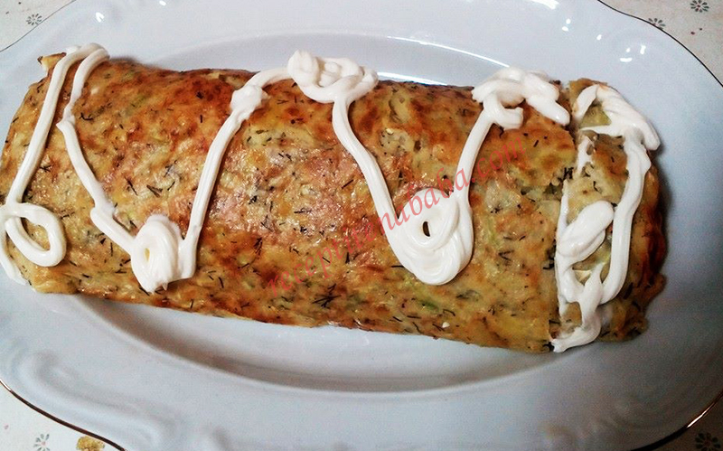 Руло с тиквичка и картофи