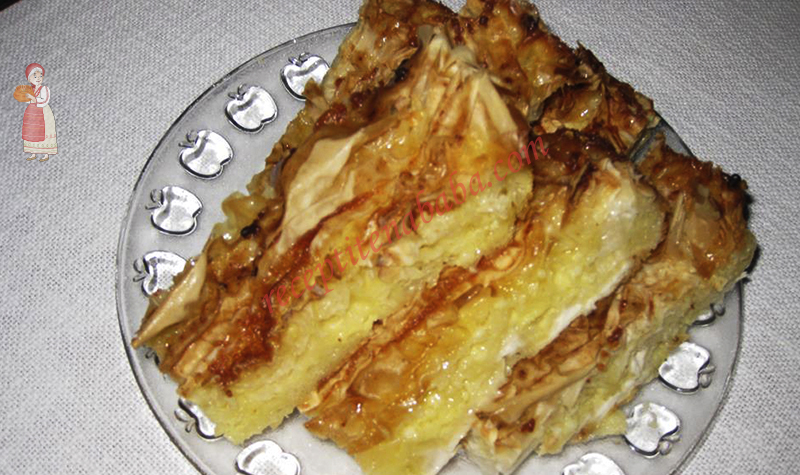 Бърза баничка със сирене