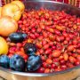 Мармалад от шипки, ябълки и сливи